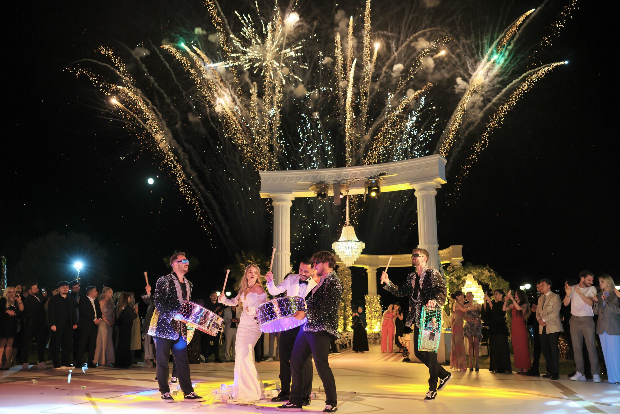 Del Lago Event'te romantik çift fotoğrafı