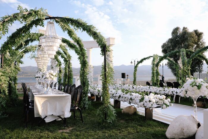 Del Lago Event'te romantik çift fotoğrafı
