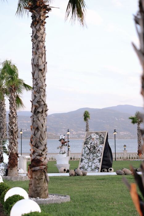 Kuş bakışı Del Lago tören alanı